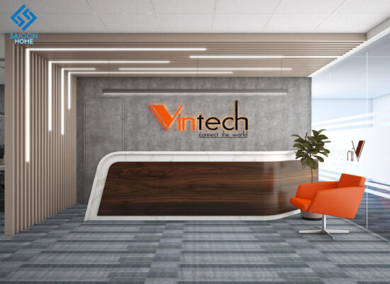 Thiết kế nội thất văn phòng Vintech – HCM