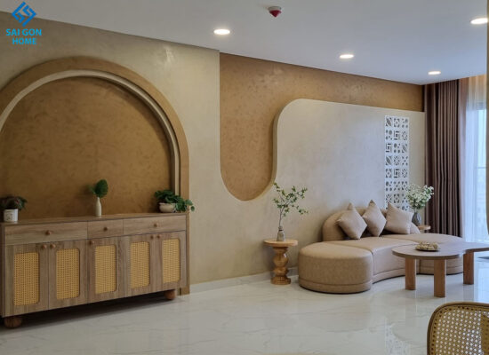 Thiết kế nội thất căn hộ Diamond Brillant Tân phú