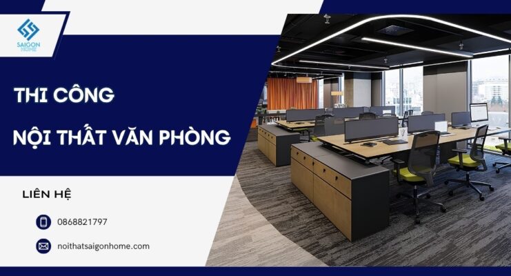 Báo giá thi công nội thất văn phòng MỚI NHẤT 2026