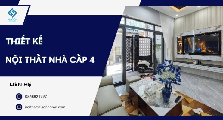 45+ mẫu thiết kế nội thất nhà cấp 4 đẹp hiện đại TỐI ƯU
