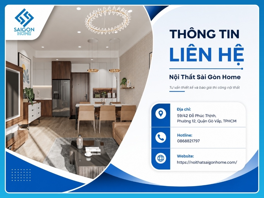 Giới thiệu Nội Thất Sài Gòn Home Thông tin liên hệ Nội Thất Sài Gòn Home
