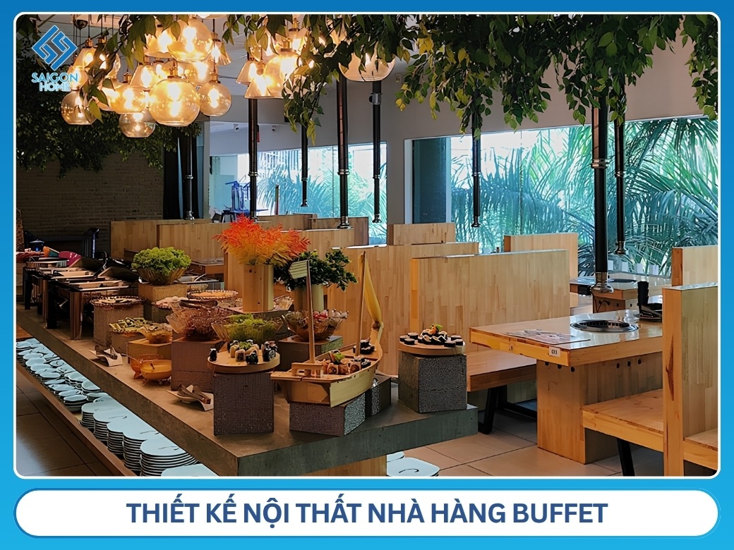87+ mẫu thiết kế nội thất nhà hàng đẹp hiện đại HÚT KHÁCH Thiết kế nội thất nhà hàng buffet