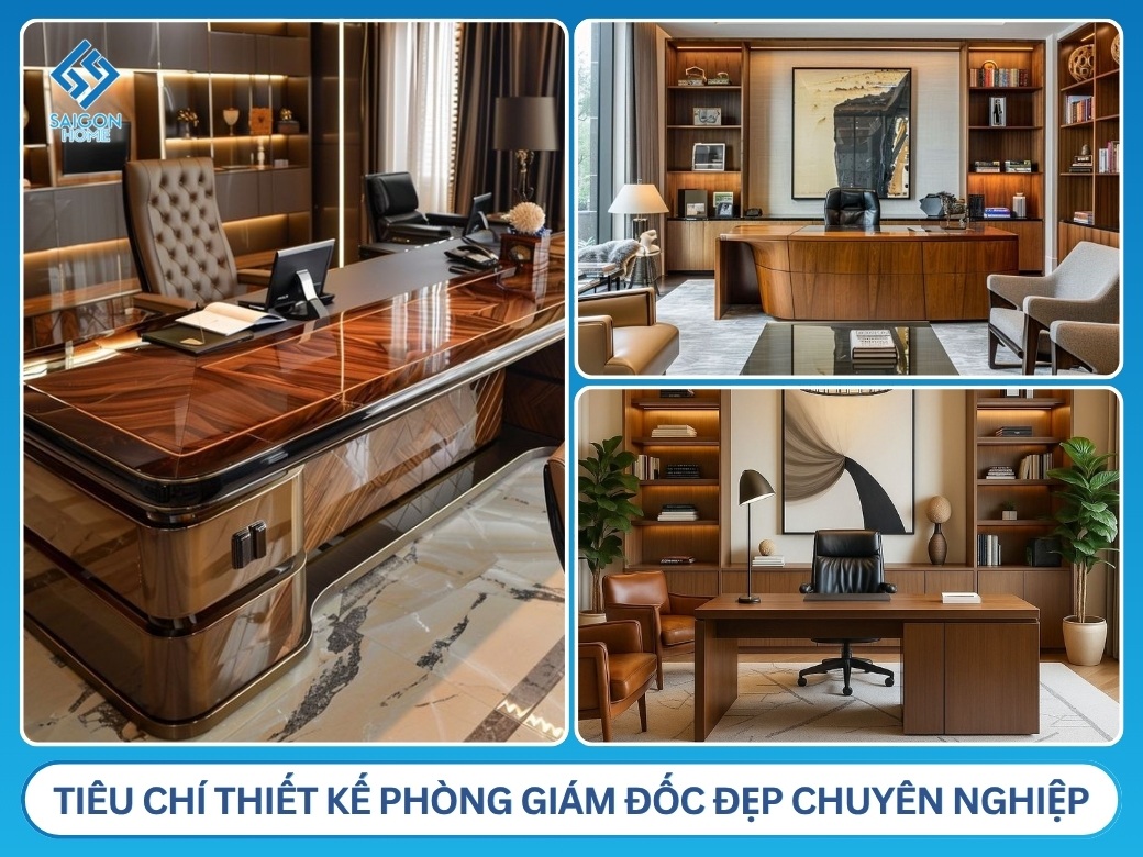 Top 8 mẫu thiết kế nội thất phòng giám đốc ĐẲNG CẤP tiêu chí thiết kế phòng giám đốc đẹp chuyên nghiệp