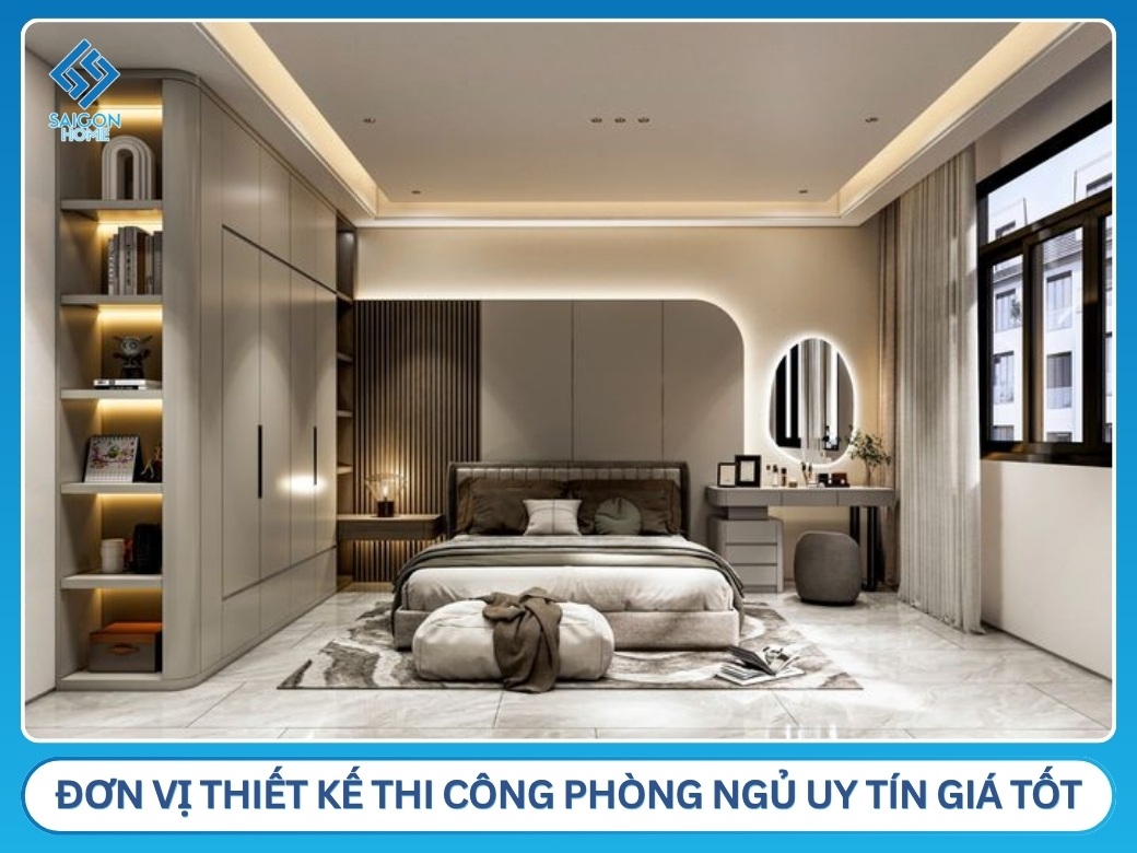 47+ mẫu thiết kế nội thất phòng ngủ 20m2 TIỆN NGHI Đơn vị thiết kế thi công phòng ngủ uy tín giá tốt tại TPHCM