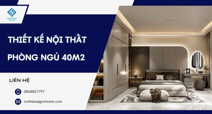 32+ mẫu thiết kế nội thất phòng ngủ 40m2 đẹp MÊ LY