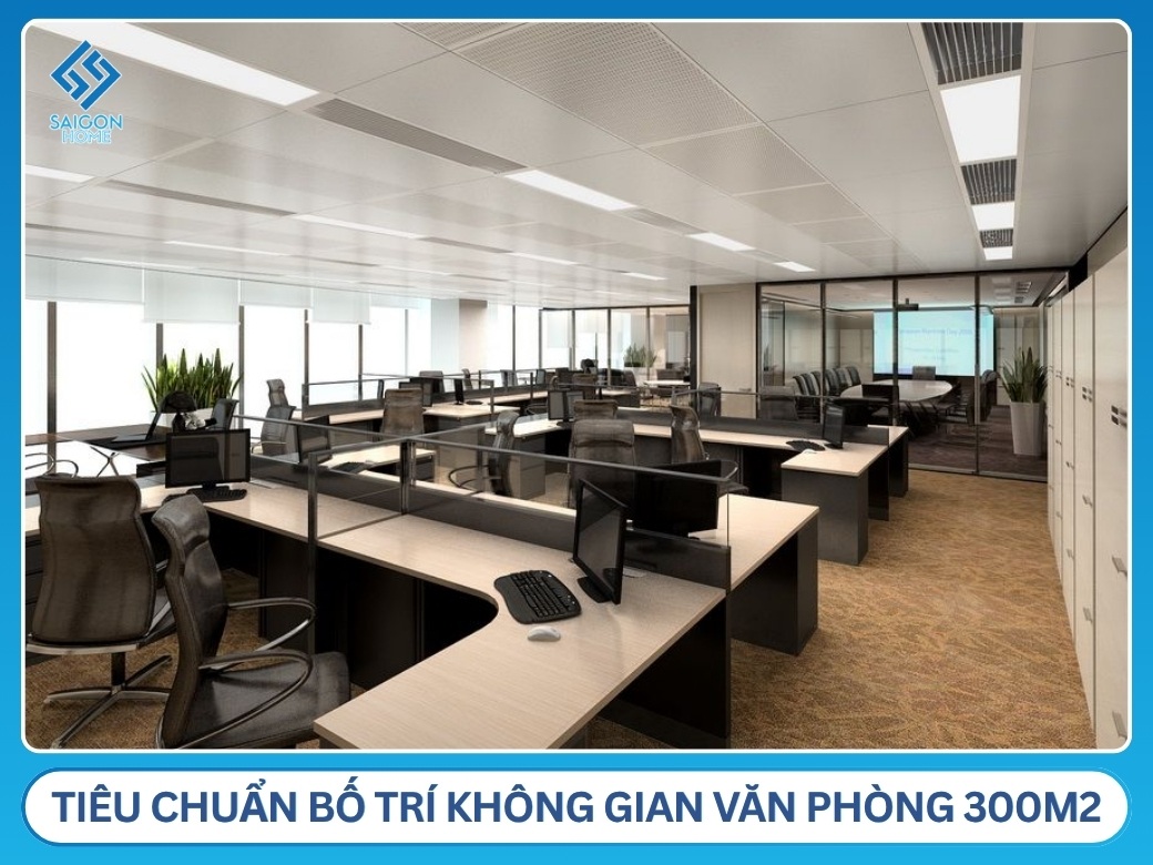 34+ mẫu thiết kế văn phòng 300m2 đẹp HIỆN ĐẠI Tiêu chuẩn bố trí không gian văn phòng 300m2
