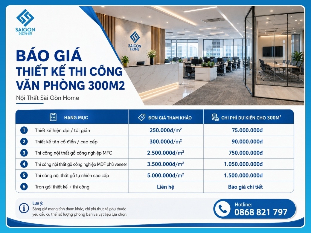 34+ mẫu thiết kế văn phòng 300m2 đẹp HIỆN ĐẠI Báo giá thiết kế thi công văn phòng 300m2