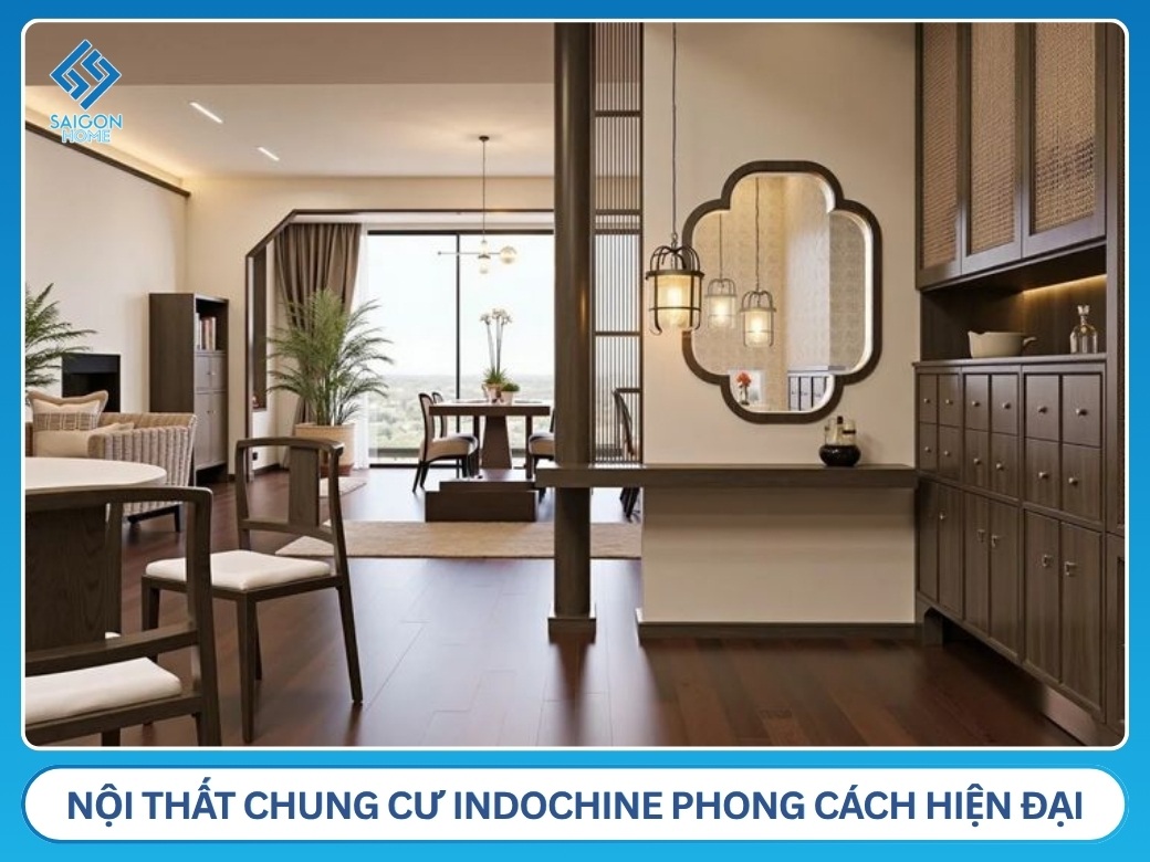 Nội thất chung cư Indochine phong cách hiện đại