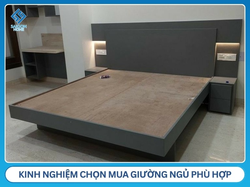 kinh nghiệm chọn mua giường ngủ phù hợp