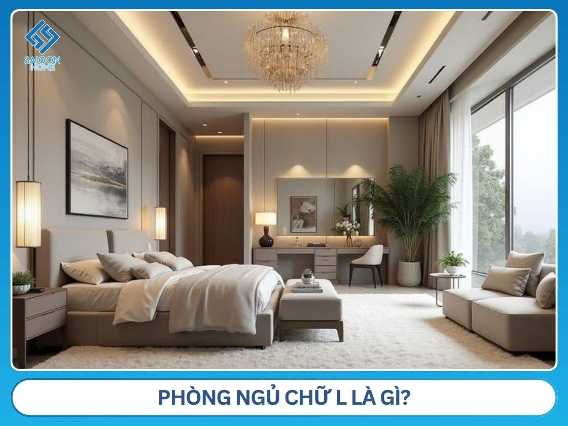 Phòng ngủ chữ L là gì?