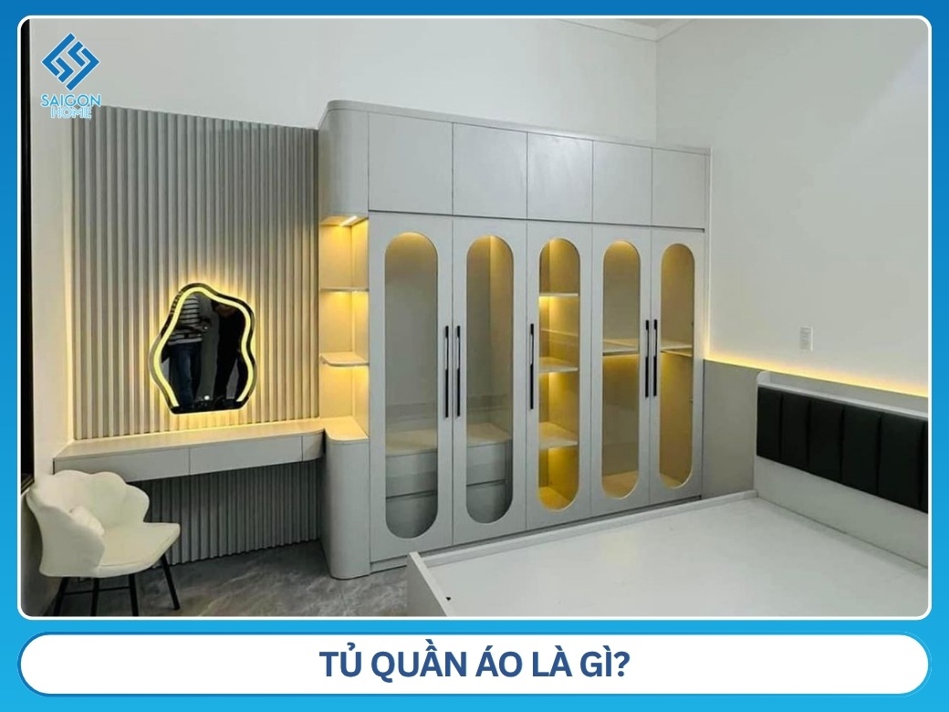 Tủ quần áo là gì? Đặc điểm và vai trò trong không gian sống