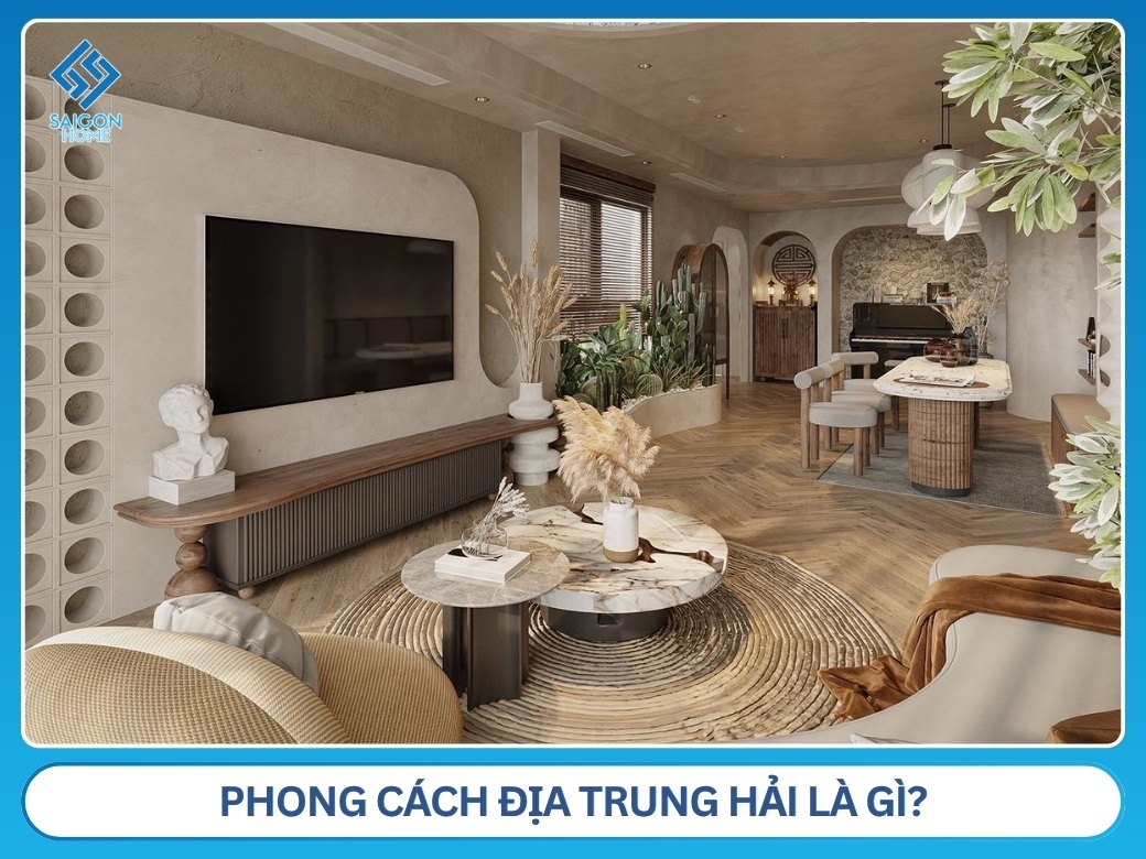 Thiết kế nội thất chung cư phong cách Địa Trung Hải ĐẸP Phong cách Địa Trung Hải là gì?