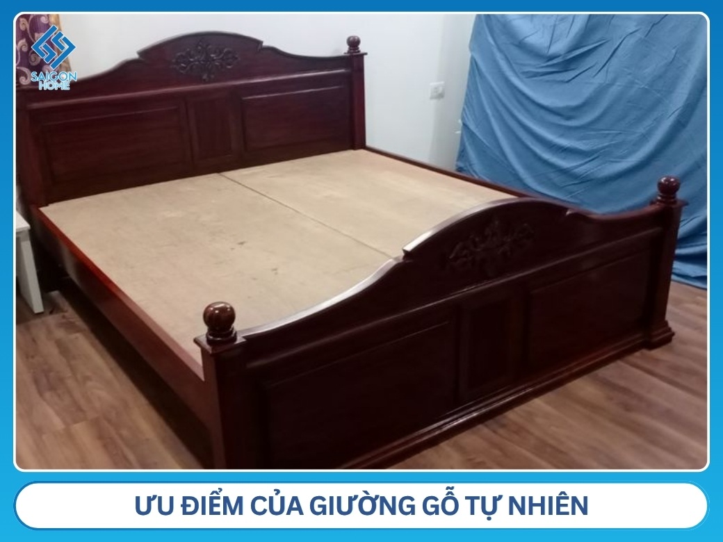 Ưu điểm của giường gỗ tự nhiên