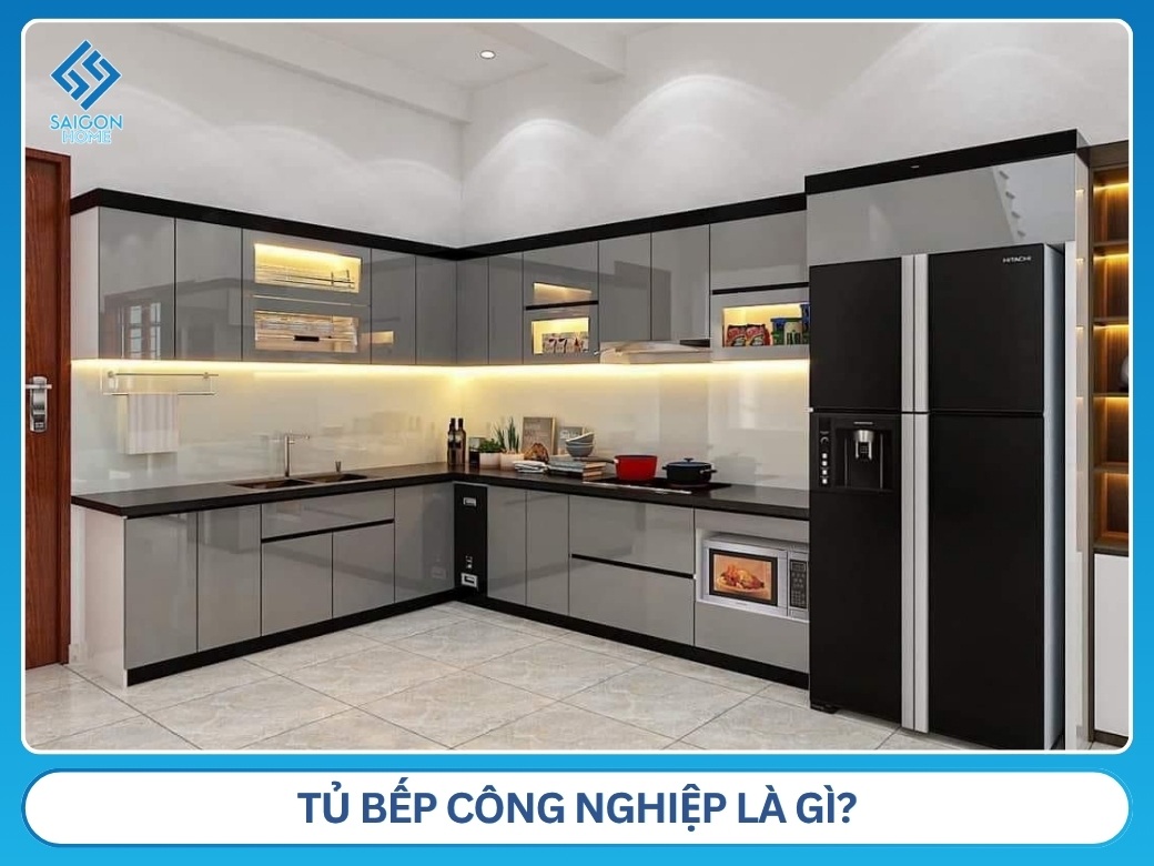 Tủ bếp công nghiệp là gì?