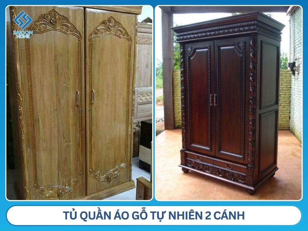 Tủ quần áo 2 cánh