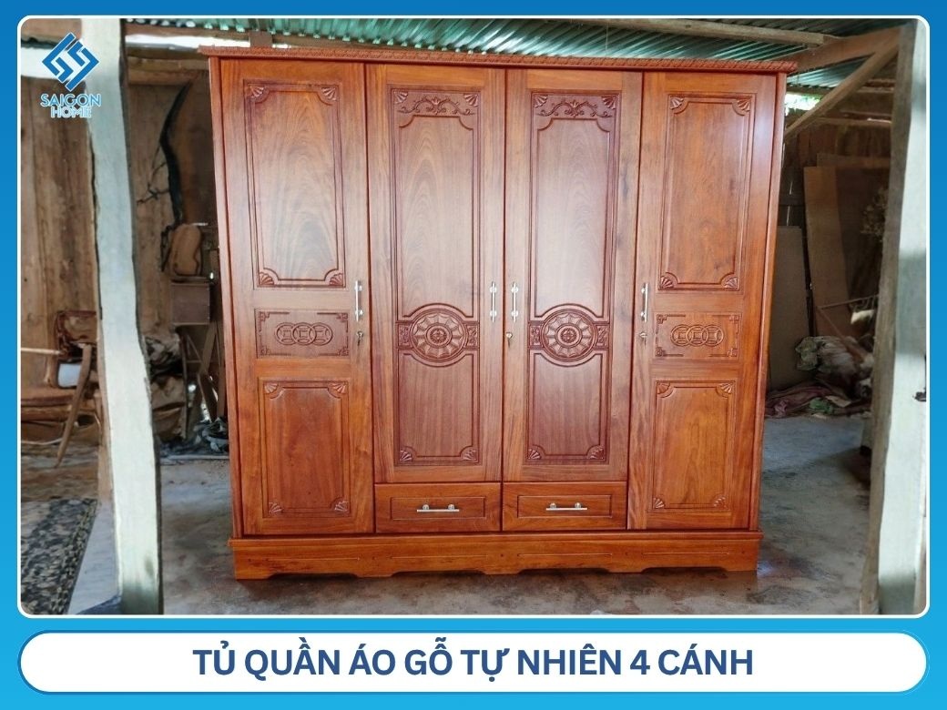 Tủ quần áo 4 cánh