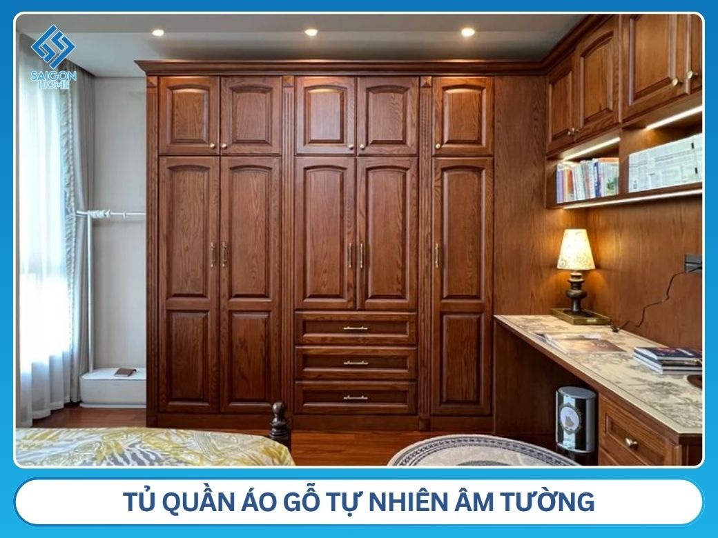 Tủ quần áo âm tường