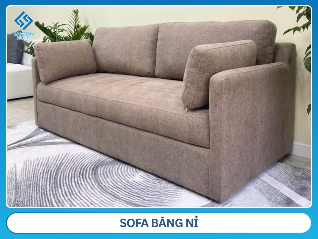Sofa băng nỉ
