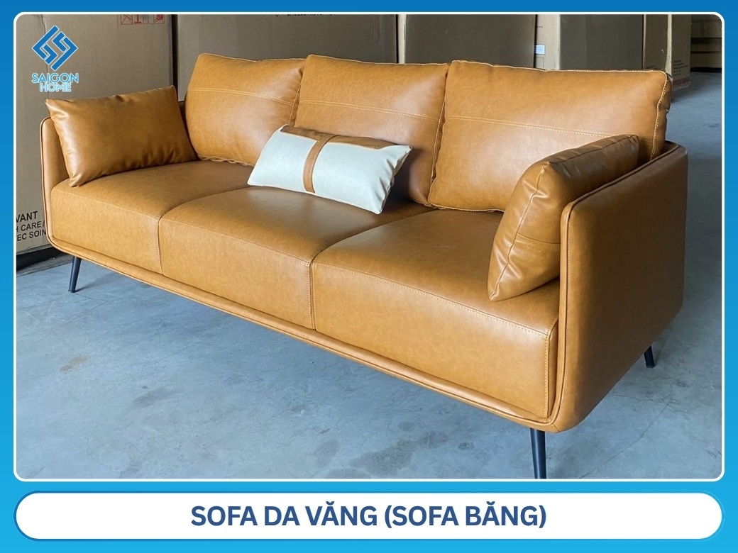 Sofa da văng (sofa băng)