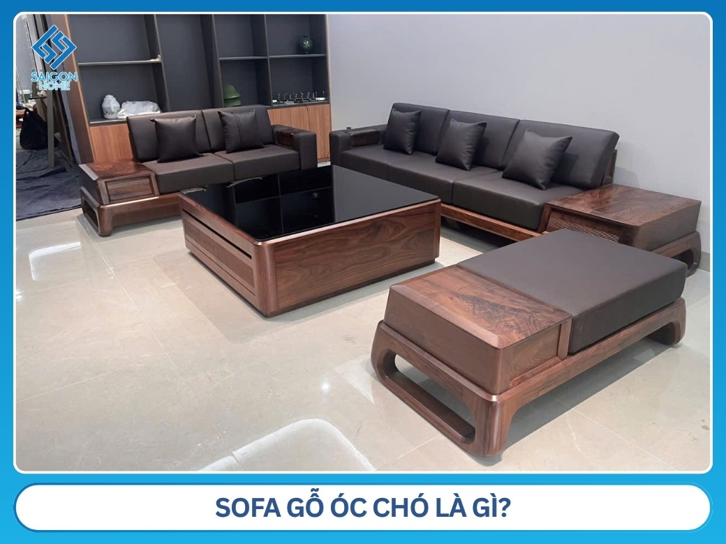 Sofa gỗ óc chó là gì?