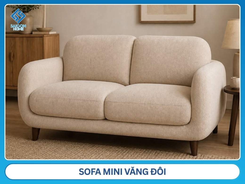 Sofa mini văng đôi