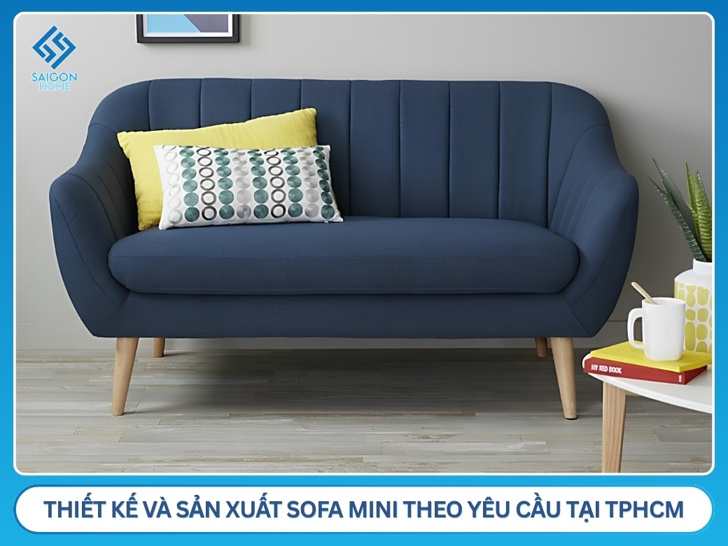 Xưởng thiết kế và sản xuất sofa mini theo yêu cầu tại TPHCM