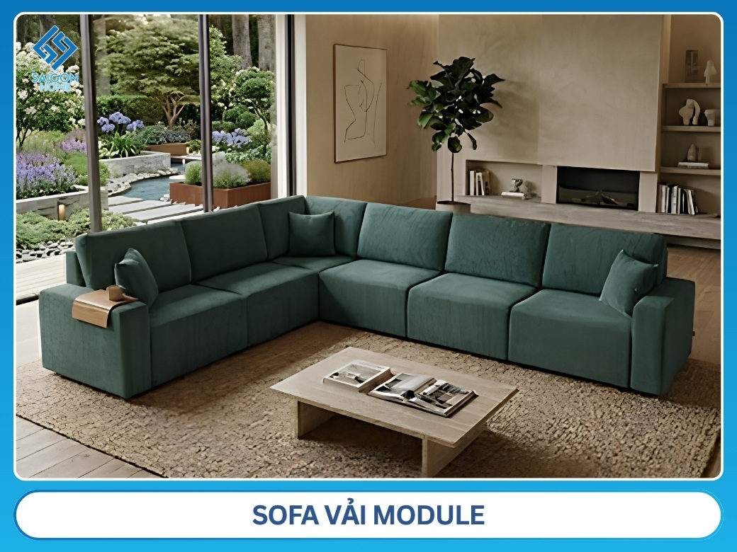 Sofa vải module